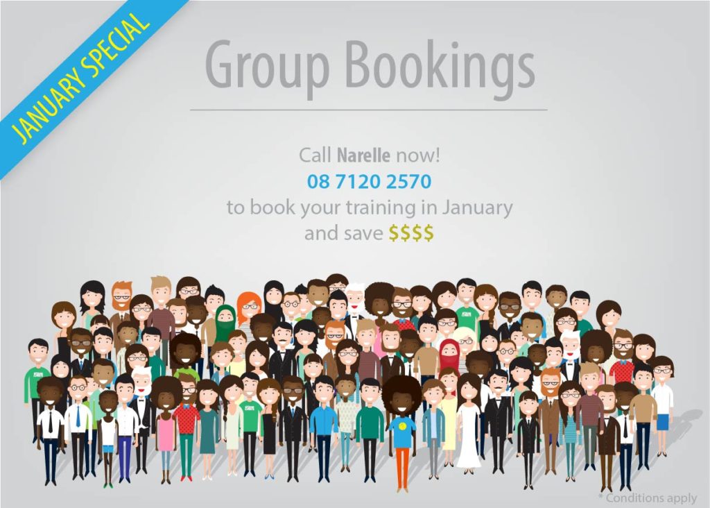 jan group booking